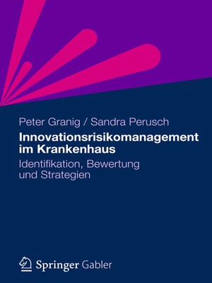 cover image of Innovationsrisikomanagement im Krankenhaus